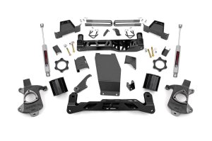Chevrolet Silverado 1500 Suspension Lift Kit - Rough Country - 6 Inch Lift Kit | Cast Steel - '14-'17